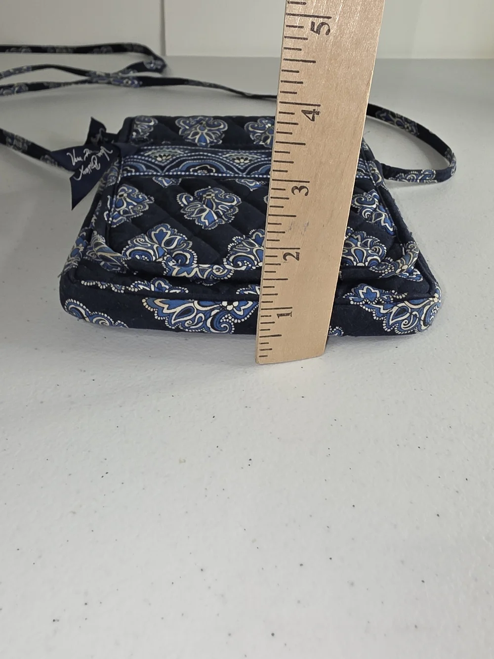 Vera Bradley Calypso Mini Hipster Crossbody Bag Built-In Wallet Retired 2009